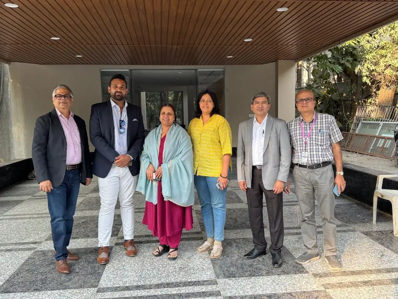 Vibhav visit to Bharati Vidyapeeth campus