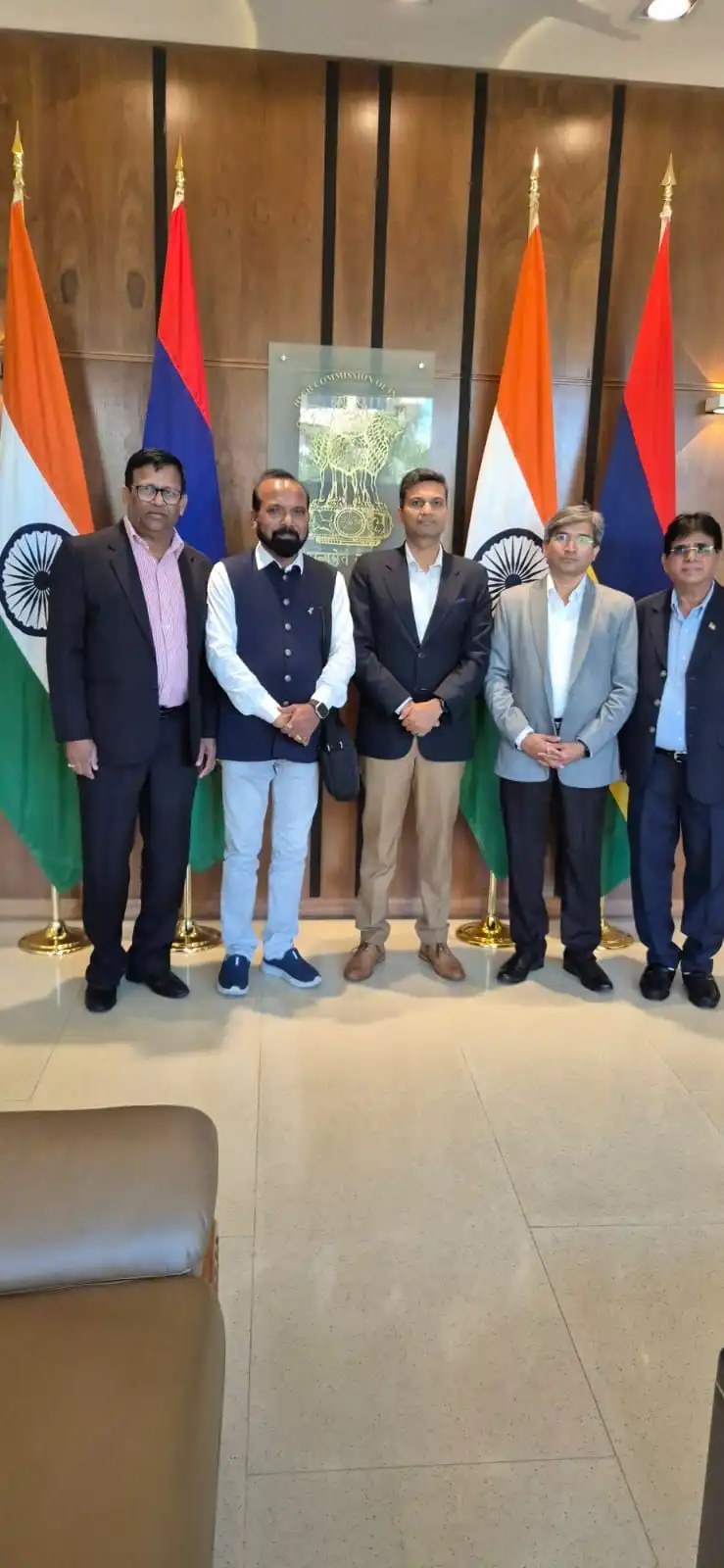 Vibhav delegation visit to Mauritius